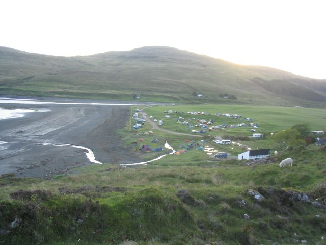 Glen Brittle Camp site 