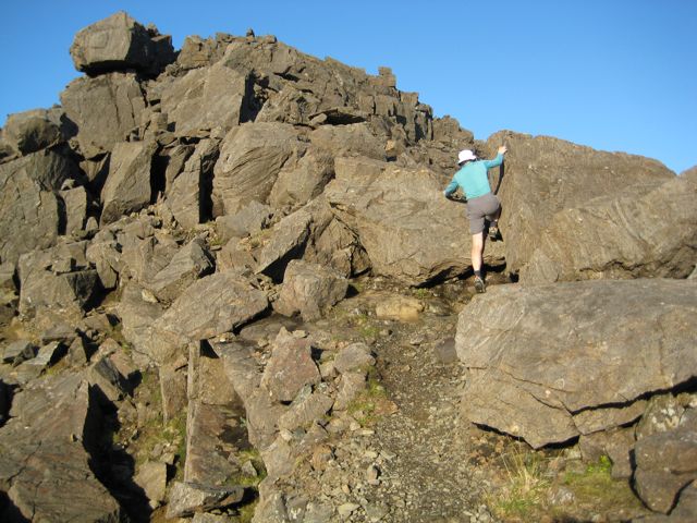 Skye ridge attempt August 2007 094
